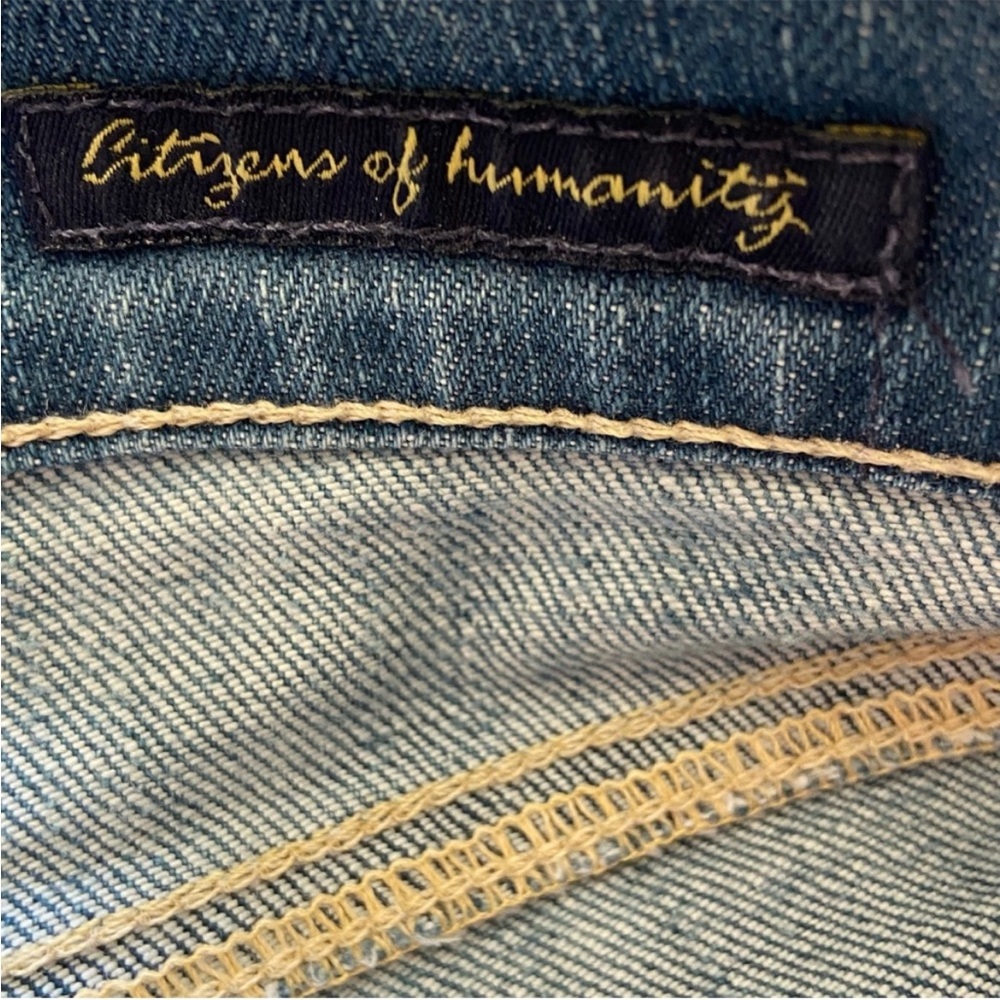 Citizens of Humanity Rare Vintage Cut Off/Roll Cuff Shorts - Picture 4 of 11